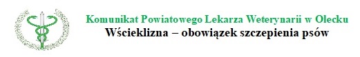 Wścieklizna – obowiązek szczepienia psów